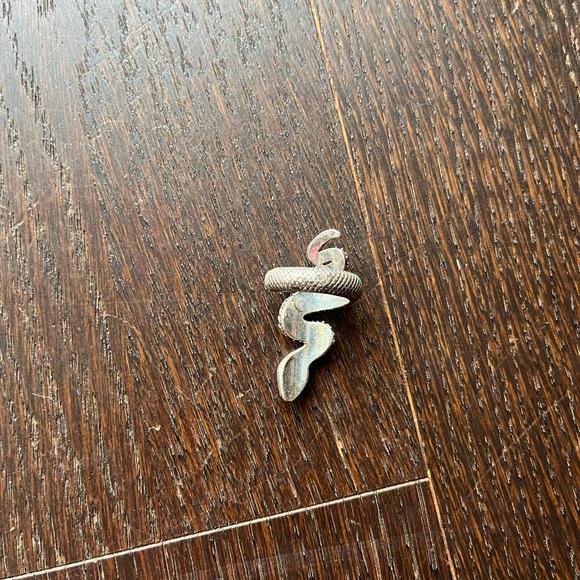 Silver snake ring Lucky Brand small - Picture 6 of 7